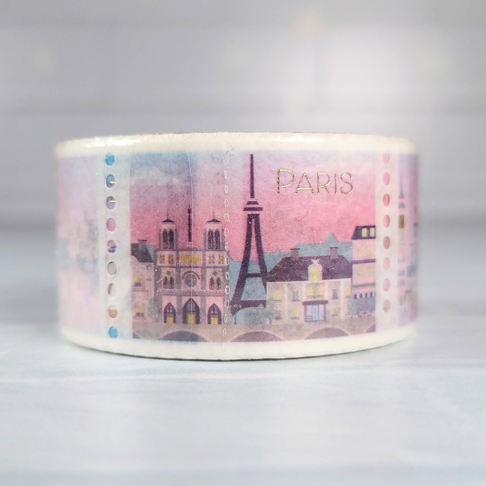 Advent 2022 Passports Stamp Perforated Washi Tape | simply gilded